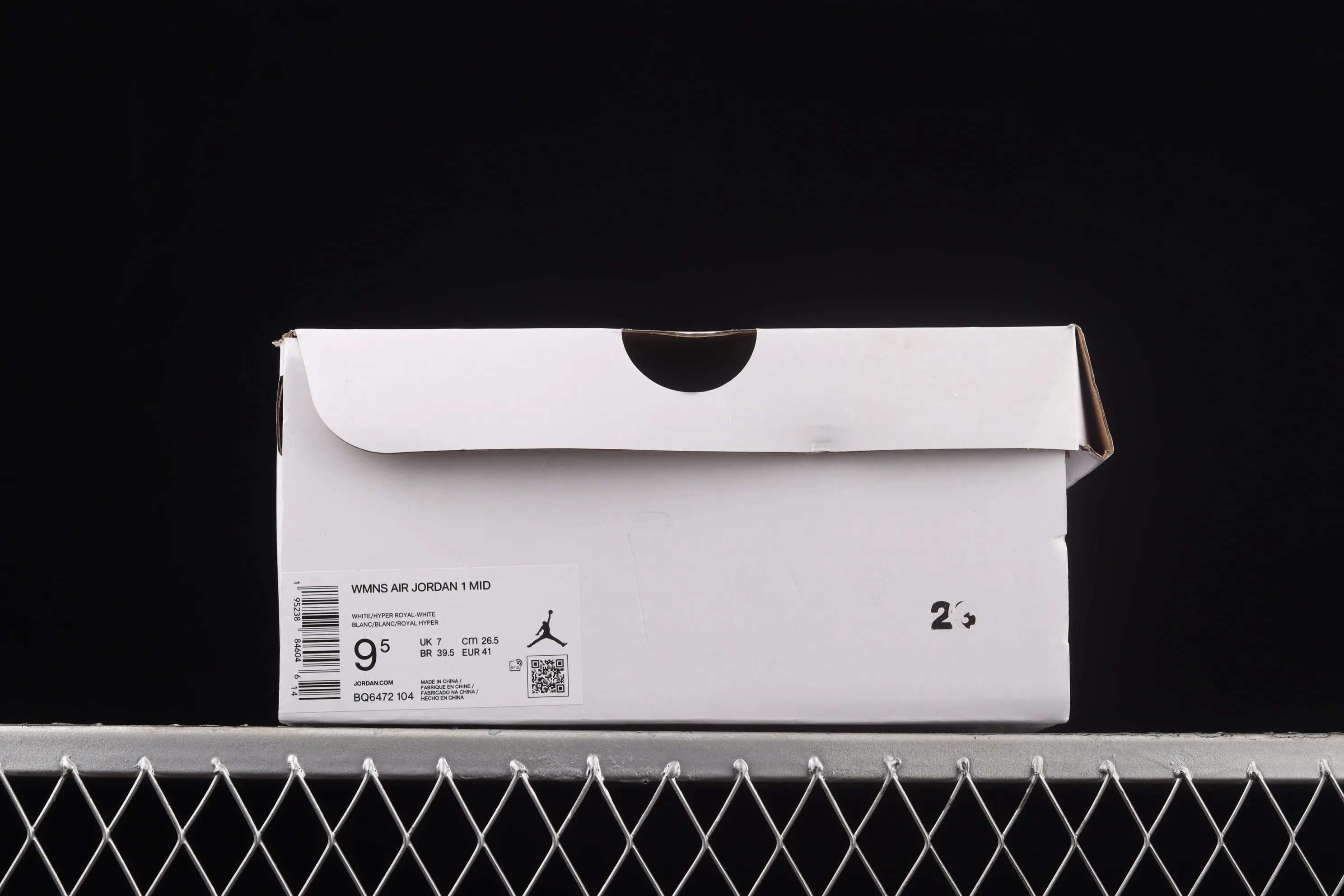 All categories Air Jordan Jordan series basketball shoes Air Jordan 1 Mid Air Jordan 1 Mid AJ1 Joe 1 Kentucky Blue Zhongbang basketball shoes BQ6472-104